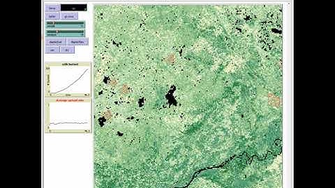 Building an agent-based forest fire spread model applied to a realistic landscape.