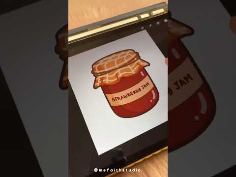Digital and Printable Sticker (Breakfast) #digitalstickers #digitalart #stickers #procreateart