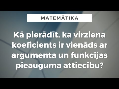 Video: Kā jūs aprēķināt novirzes koeficientu?