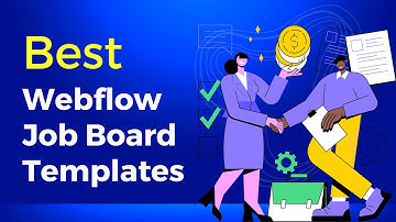 Best Webflow Job Board Templates | Stunning Job Board Webflow website