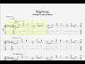 【TAB】Highway / Midnight Grand Orchestra [星街すいせい] ギター [Guitar]