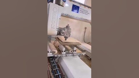Cut polywood with CNC Bacci