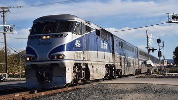 Amtrak F59 459s awesome K5LA!