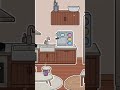Aesthetic Kitchen Ideas 🍽️✨ | Toca Life World Build #shorts  #tocaboca #tocalifeworld #tocabuild