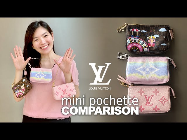 Louis Vuitton Mini Pochette comparison 