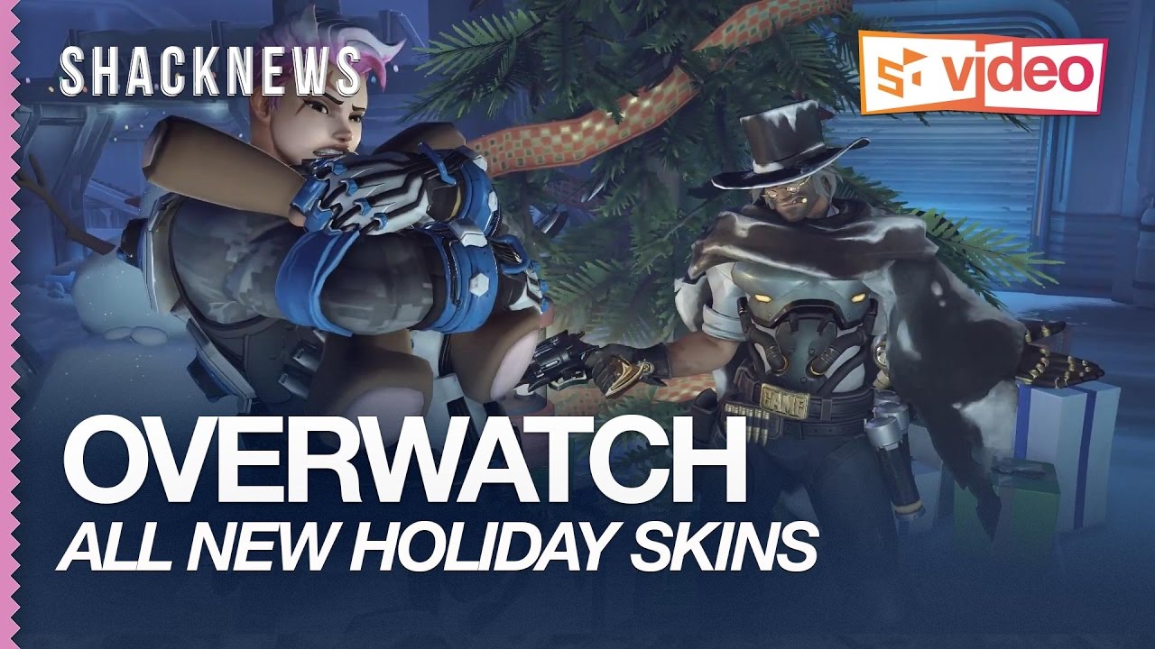 All the New Overwatch Holiday Skins YouTube