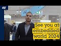 Gear up for innovation at embedded world 2024