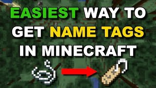 1 16 Easiest Way To Get Nametags In Minecraft Best Methods Youtube