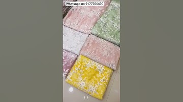 lacknawi designer butta work net fabrics big width