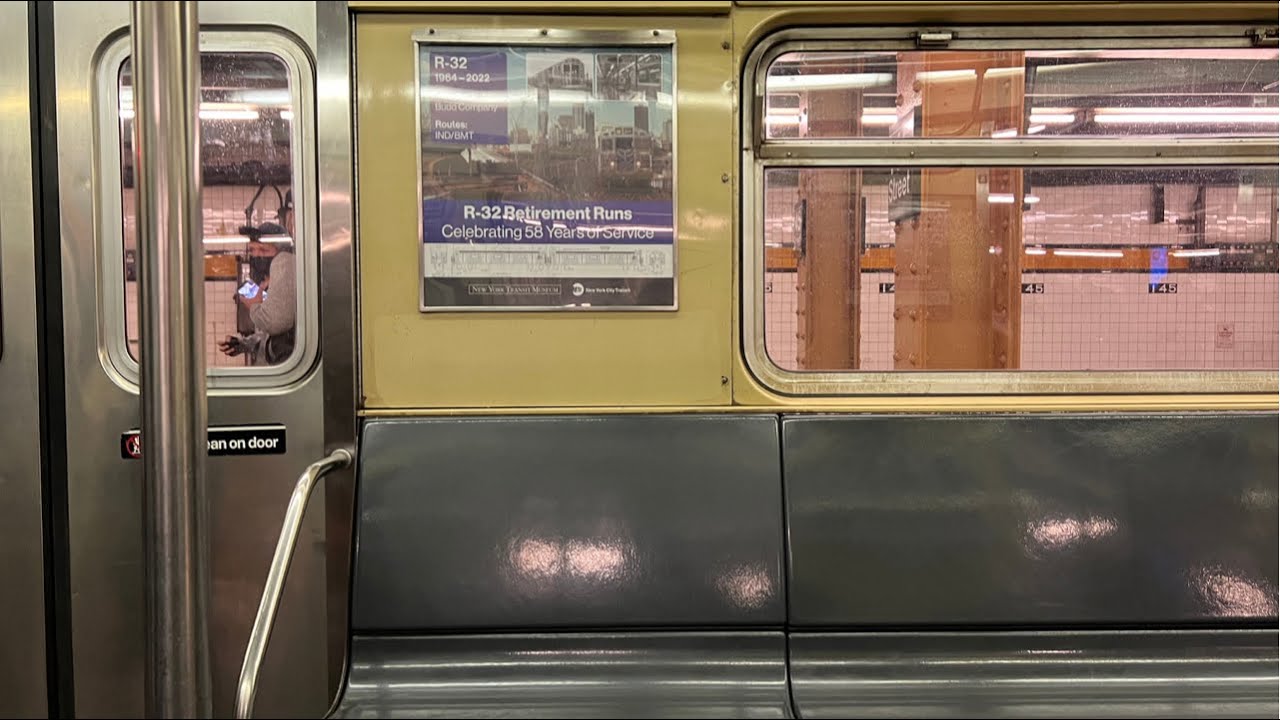 R32 Subway Train Ride Sounds - YouTube