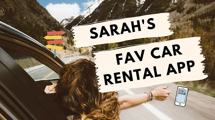 Sarah Reveals Her Favorite Car Rental App (it look...