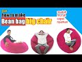 cara membuat Bean bag bulat besar /DIY Bean bag