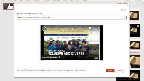 HOW TO INSERT A YOUTUBE VIDEO INTO A POWERPOINT PRESENTATION