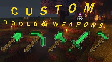 Create a CUSTOM MODDED Tool/Weapon  (NO CODING) Minecraft Mcreator 2023.3