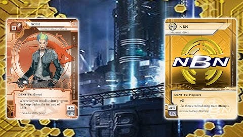 Android Netrunner: Noise vs. NBN