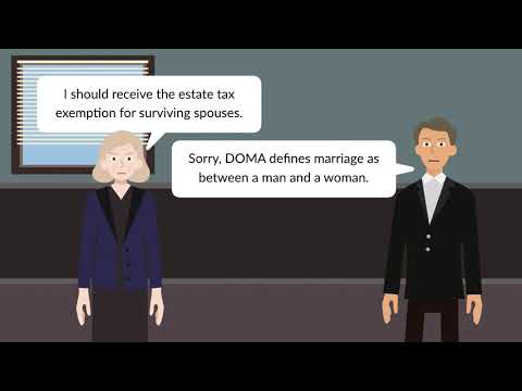 Video: Kā spriedums ASV pret Vindzoru mainīja laulības juridisko definīciju?