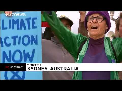 სიდნეიში ეკოაქტივისტებმა უჩვეულო პერფორმანსი გამართეს