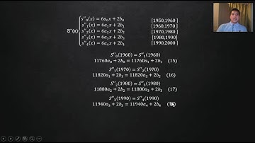 Métodos Numéricos - Splines Cúbicos