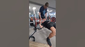 Week 4 : Comp bench 3x100kg RPE 9