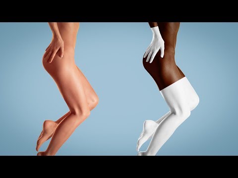 Video: White Model Changes Skin Color To Black