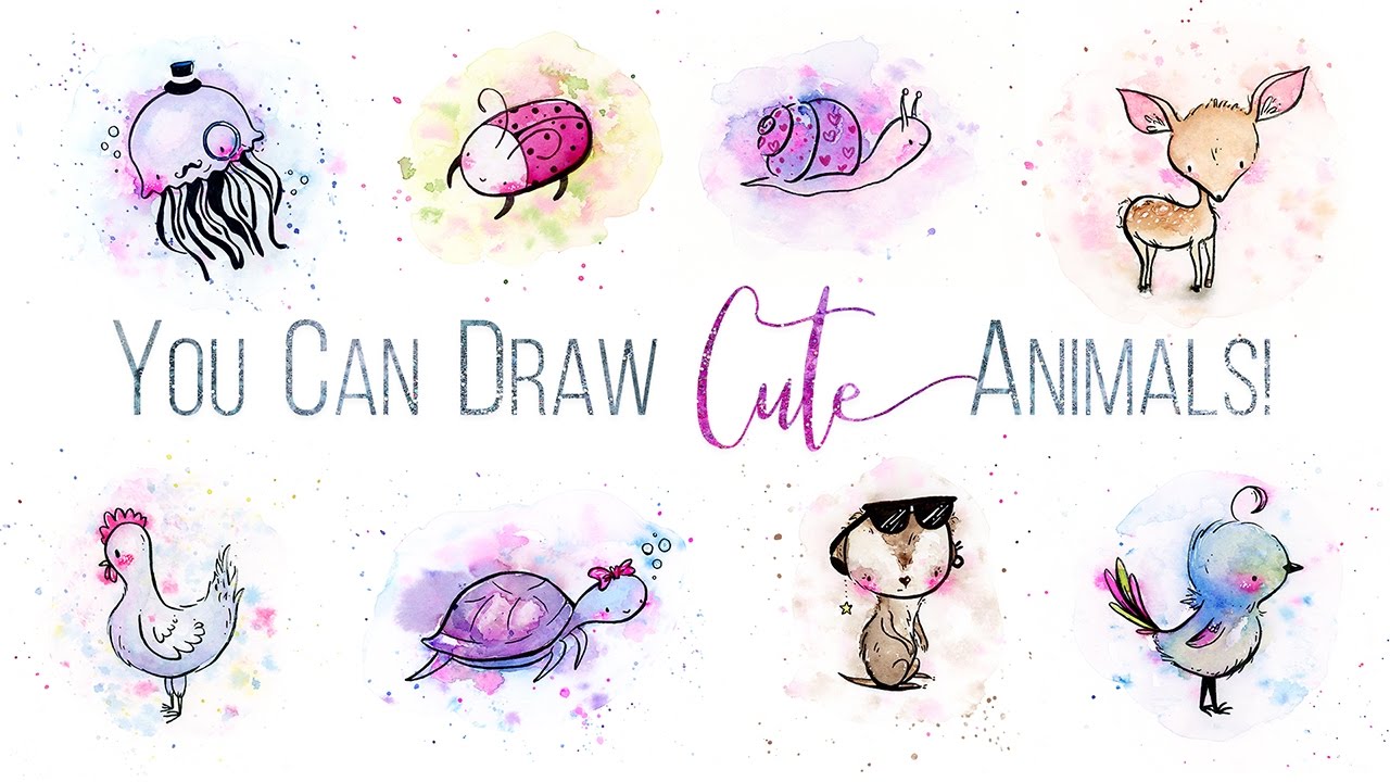 You Can Draw Cute Animals In 3 Simple Steps Skillshare Class Trailer