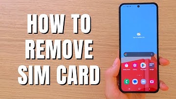 Galaxy Z Flip 5 - Hoe verwijder ik de simkaart?