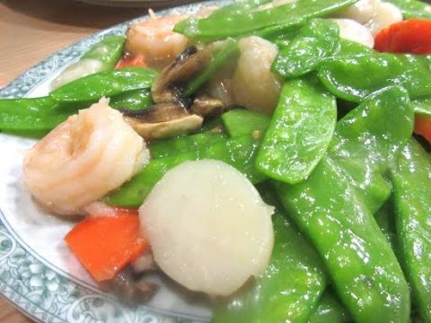 Shrimp with Snow Peas | Italian Recipes | EASY TO LEARN | QUICK RECIPES