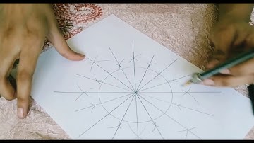 #Mandalabasic#mandalagrid /Basic Mandala tutorial for beginners / Step by step Mandala grid /