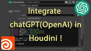 How to Integrate ChatGPT (Open AI) in Houdini screenshot 3