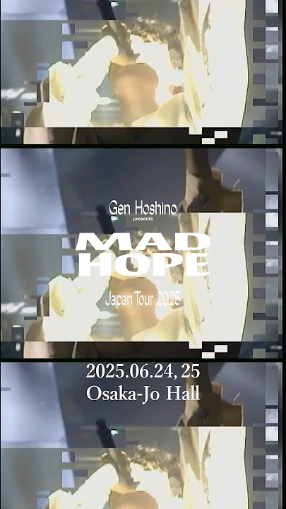Thank you, Osaka! #Gen_MADHOPE #星野源 #GenHoshino