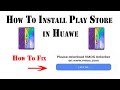 How to install PLAYSTORE HUAWEI Y6p & (please download vmos unlocker on google play /Kuys Josh Tv Ph