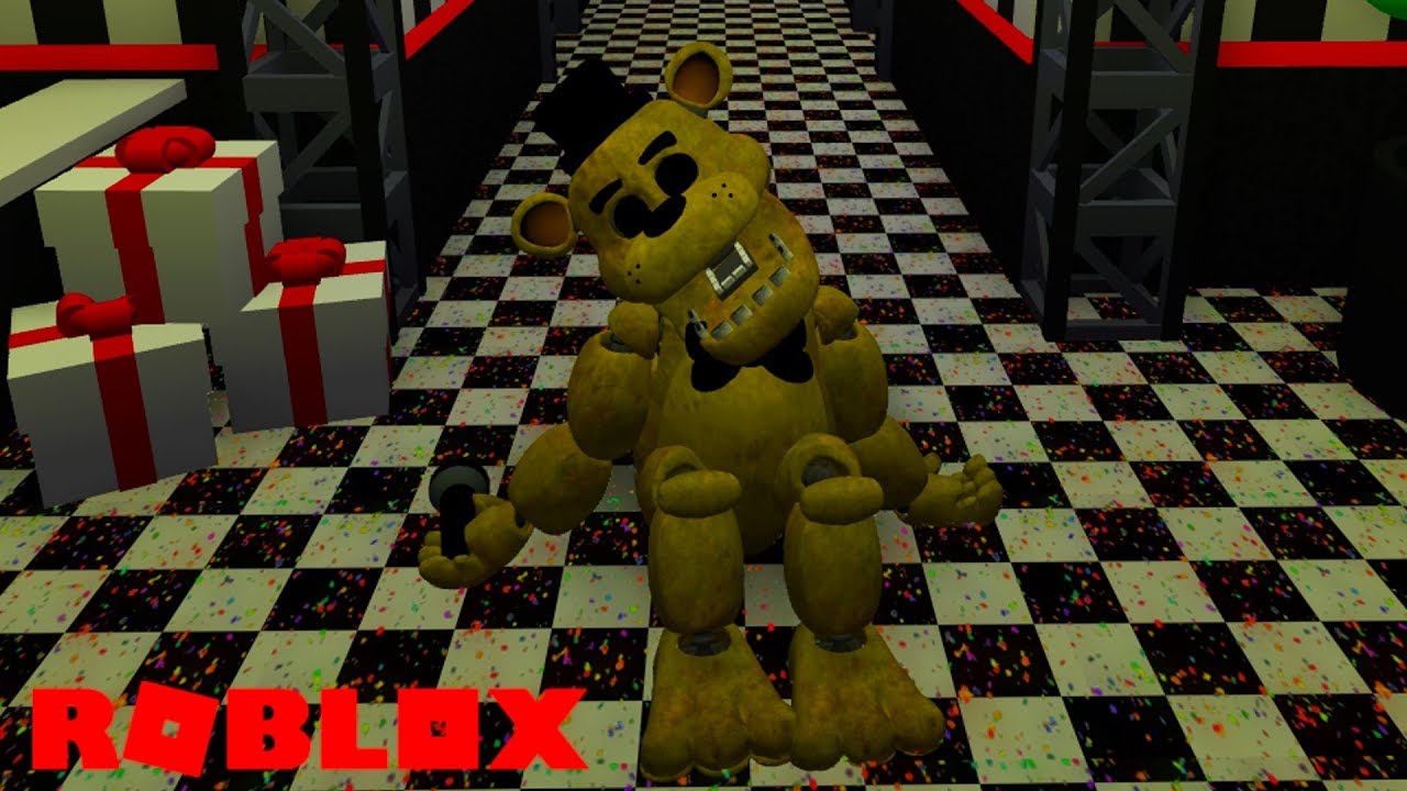 Becoming Golden Freddy In Roblox Fnaf 6 Lefty S Pizzeria Roleplay Youtube