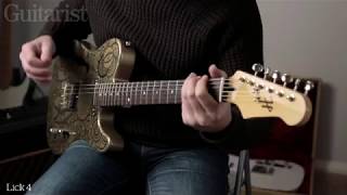 Video thumbnail of "Blues Headlines: Country Rock Guitar Lesson"