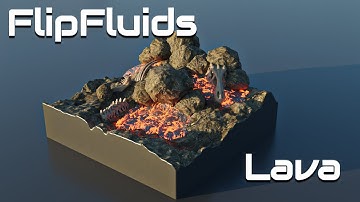 Blender - FlipFluids - Lava
