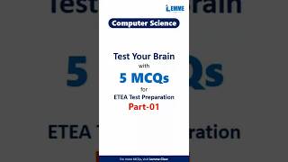 Computer Science MCQs Part 01 | ETEA Test Preparation | CT, PST, AT | Lemme Clear