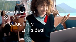 HUAWEI MateBook D14 2023 | Smart Productivity at its Best Resimi