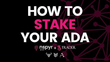 How to: Stake your Cardano (ADA) with NSPYR POOL + 360 Trader