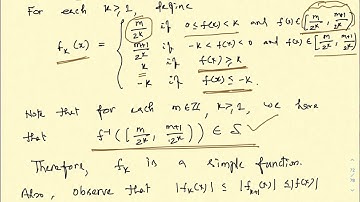 Lecture 11 MTH 404 Measure theory