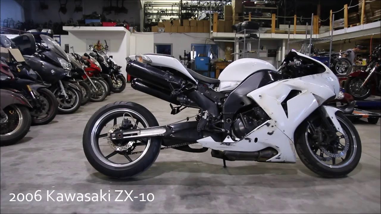 06 Kawasaki ZX10 Used Parts YouTube