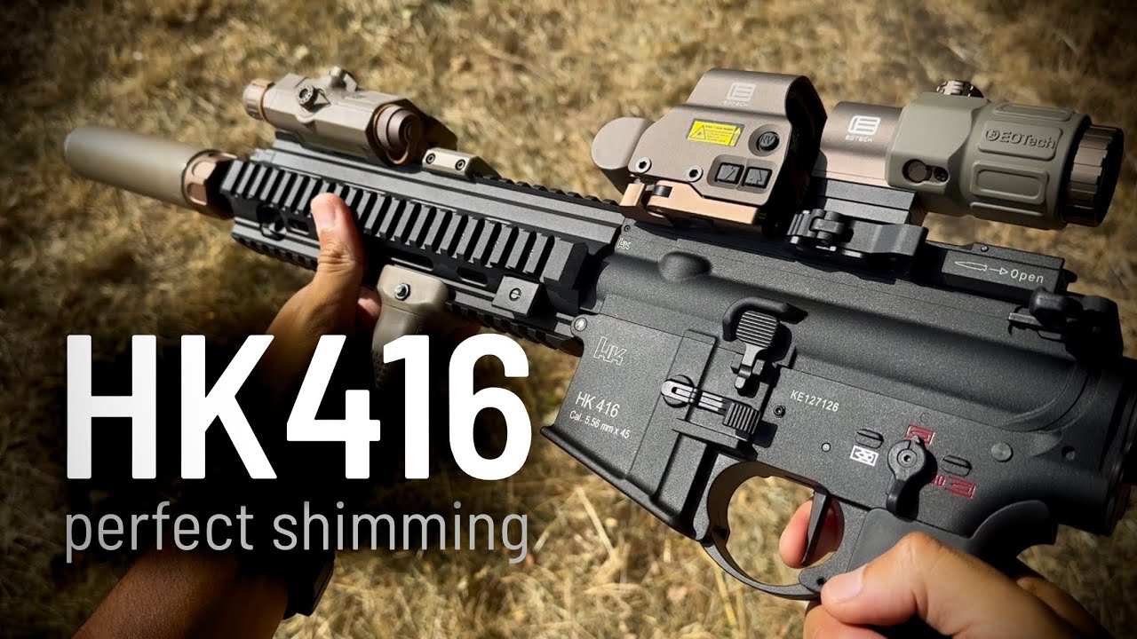 HK416 vfc perfect SOUND & SHIMMING - snappy trigger mod⚡️