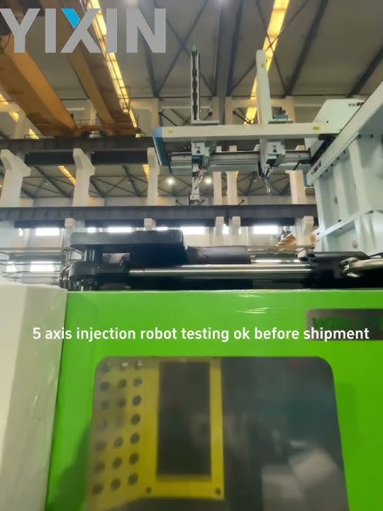 YIXIN 5 axis injection robot testing before shipment  #yixin #factory #injectionrobot #5axisrobot