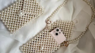 Pearl bag fancy mobile diy cover