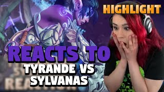 Mega Alliance Nerd Reacts To Tyrande vs Sylvanas – Shadowlands 9.1 Cinematic