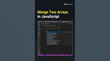 Merge 2 Arrays in JavaScript