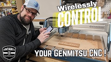 Control your Genmitsu CNC over WiFi!