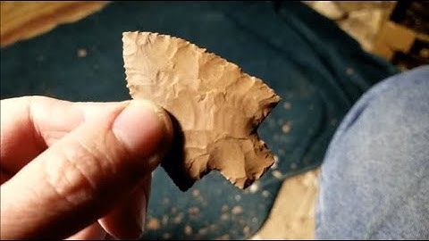 902 - Flintknapping Cotaco Creek Projectile Point
