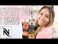 Nespresso Pod Collection | Every Pod I Own For Both Lines!