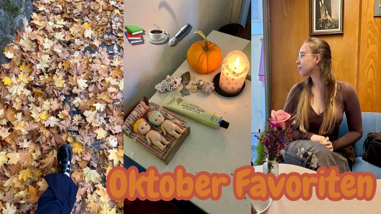 Oktober-Favoriten🍂Bücher und andere schönste Dinge 🧡