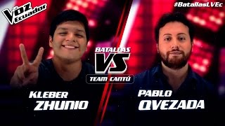 Pablo Quezada vs Kleber Zhunio - "Te sigo amando" - Batallas - T2 - La Voz Ecuador