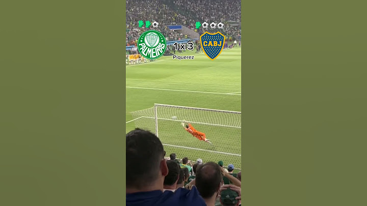 PÊNALTIS | BOCA JUNIORS x PALMEIRAS!! #shorts  #shortsfutebol
